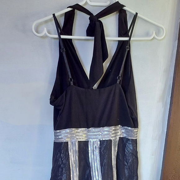 NWT Halter Style Black Dress - Picture 3 of 16